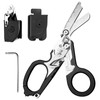 Trauma Scissors Multitool Rescue Scissors with 6 Practical Functions Foldable