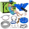 X XBEN 200FT Zip line Kits for Backyard, Zip Lines