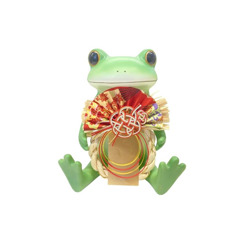 Daikai 74310 Copo Garden New Year Rope Ornament and Frog