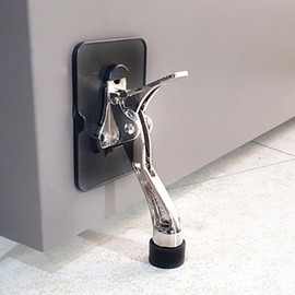 No-Drill Door Stopper & Front Door Wedge (No Tools Needed) Door Hold