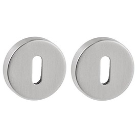 ck-tuerbeschläge Key Escutcheon | V2A Matte Stainless Steel | 1 Pair