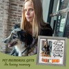 FINGERINSPIRE Pet Memorial Picture Frame 23x23cm You Were My Favourite