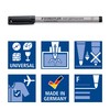 Staedtler Lumocolor Universal 316-9 BKDA F-Spitze approx. 0.6 MM Non-Permanent