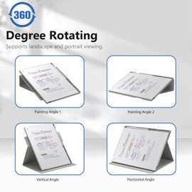 E NET-CASE Case for Remarkable Paper Pro Color 11.8"- Multi-Viewing & Auto Sleep/Wake Book Folio Cover with Built-in Pen Holder for Remarkable Paper Pro Tablet 11.8 inch 2024 Released (Gary)