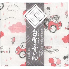 Shirayuki Yuzen Dish Towel/Artist Collaboration /Bleaching Available, Water Absorption, Quick Drying, Durable, Durable, Soft, Kyo-Yuzen Dye, Made in Japan, Rayon Cotton, Approx. 11.8