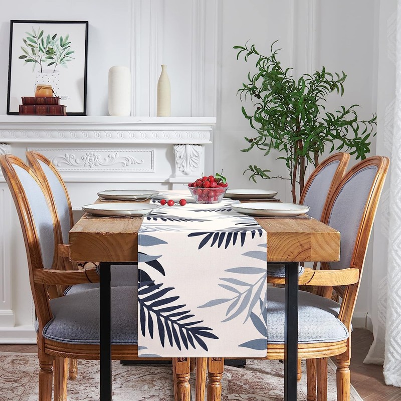 Table Runner Modern Living Room Table Runner Washable Table Runner