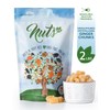 NUTS U.S. - Unsulphured Crystallized Ginger Chunks | No Artificial
