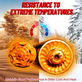 StarknightMT 3211186 Drive Belt, UTV Clutch Belt Compatible with Polaris Ranger XP 1000/ Crew XP 1000 2018-2025, RZR XP 1000/ XP 4 1000 2024 2025, Xpedition XP/ADV 2024 2025