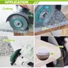 FACHLICH Tile Saw Blade 4-1/2" Diamond Blade 2pcs 115mm for