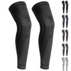 Ruilaibao 2 Pack Full Leg Compression Sleeves, Long Knee Brace