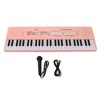 54 Key Keyboard Piano Smoothly Plastic Keyboard Piano Portable Dual