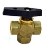 Brass Ball Valve, 3 Way