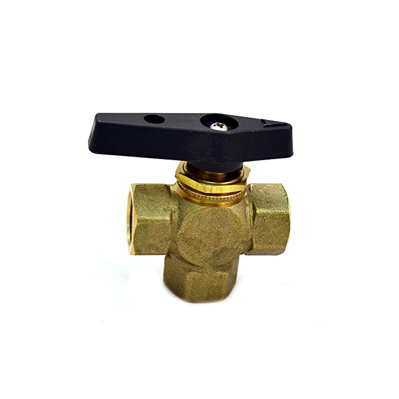 Brass Ball Valve, 3 Way