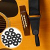 12 Pcs Guitar Strap Locks, Silicone Guitar Strap Holder, Sturdy
