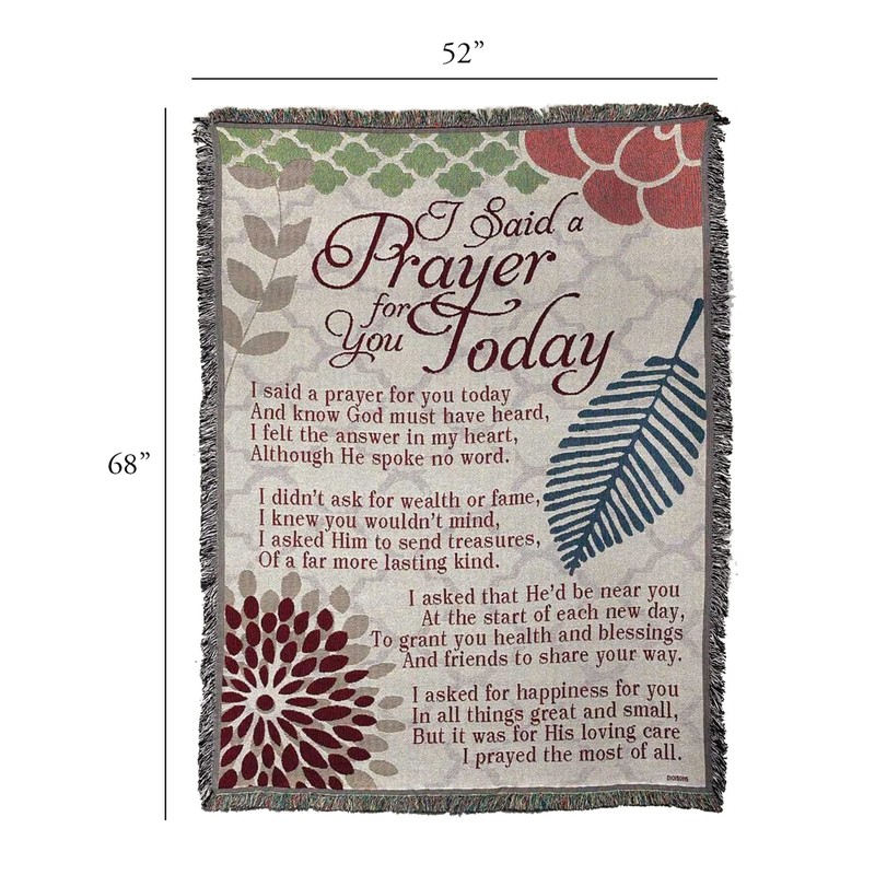 Dicksons Said a Prayer for You Botanical 52 x 68