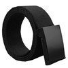 CHROME CRANE BLT054 Men's Waist Belt, Nylon, Plain, Buckle Design,