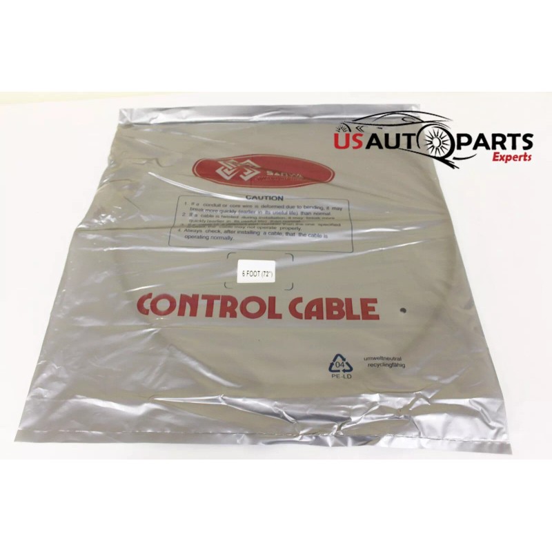 SANWA - 5203BBU072 1/4" x 72" Universal Control Cable -