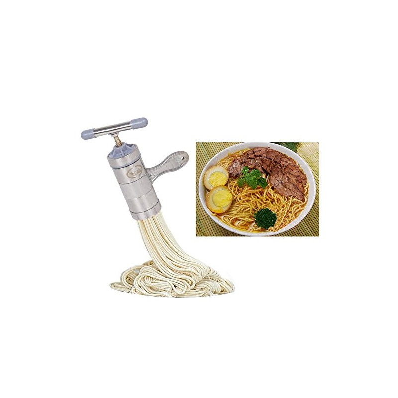 OFKPO Stainless Steel Noodle Maker Manual Noodle Press Pasta Press