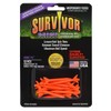 Greenkeepers 1 3/4" Survivor Mini Performance Golf Tee orange