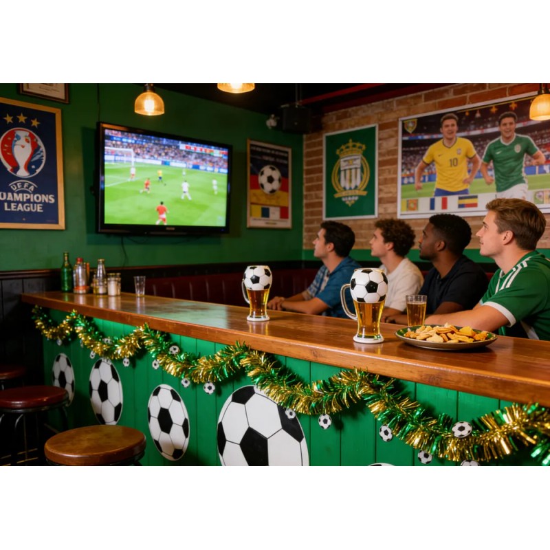 Listones Copa Mundial 2026 Pack 3 Piezas Decoración Fiesta