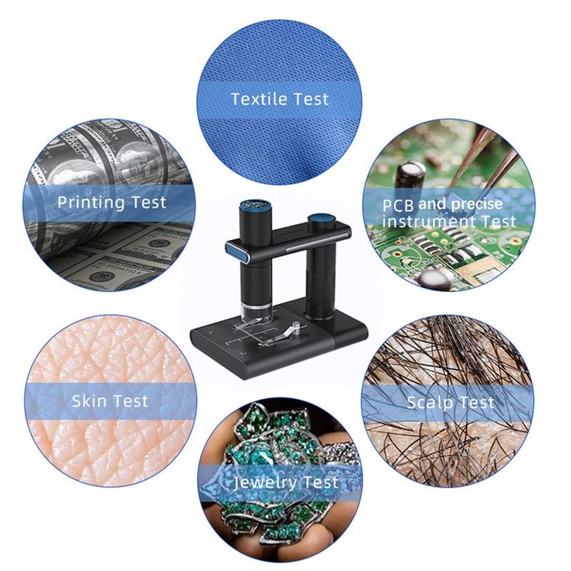 Wireless WiFi Camera Microscope for Phone 50‑1000X Portable Handheld USB