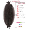 8 Packs Springy Afro Twist Hair 10 inch 4# Pre-Separated