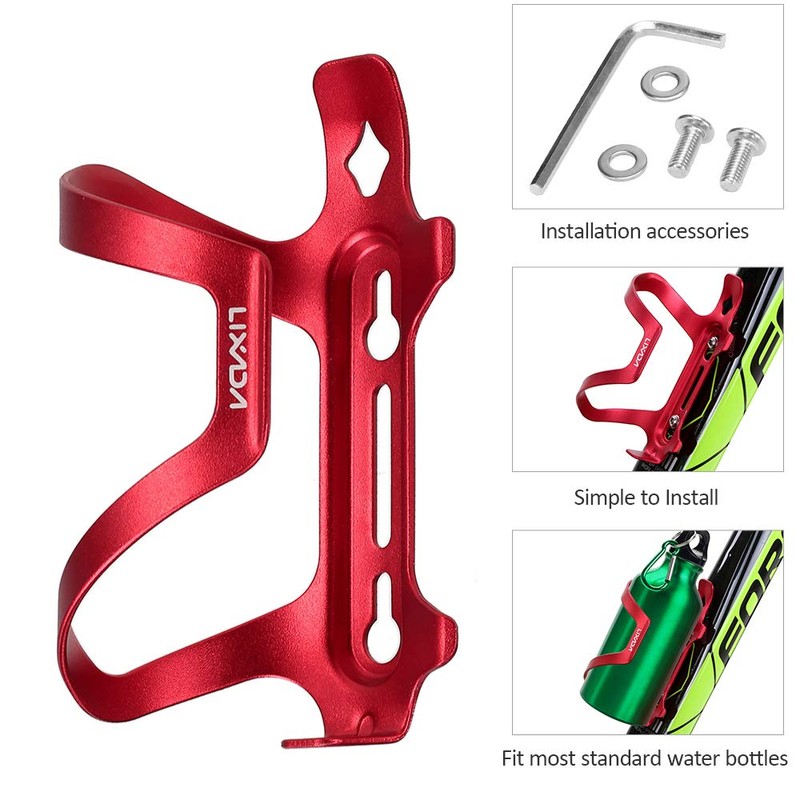 Lixada Drink Holder Bottle Cage Bottle Holder Ultra Light Aluminum