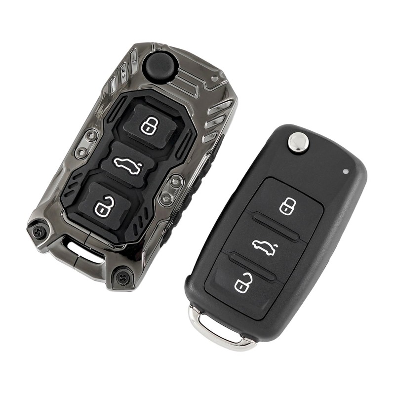 Heavy Duty Zinc Alloy Key Fob Cover, Accessories,Key Fob Case,Keychain