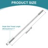 sourcing map 5pcs Double Ended Stud Screws, M8x200mm 304 Stainless