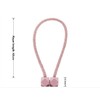 HYX 4 Piece Magnetic Curtain Tiebacks Holdbacks, Modern Curtain Tieback
