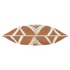 Wylder Tropics Cape Ikat Reversible Cushion Cover, Rust