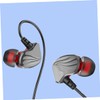 TEHAUX Ear Wired Earphone with Subwoofer Bass Earbud Headset for