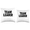 Team Leader Throw Pillow