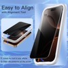 JETech JETech Privacy Screen Protector for iPhone 16 Pro Max