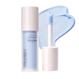 Milfie Tone Up Concealer 03 Icy Blue Matte Highlight Cover Color Uneven Correction Liquid Base Bourbee Shiny 3D Transparency Chip