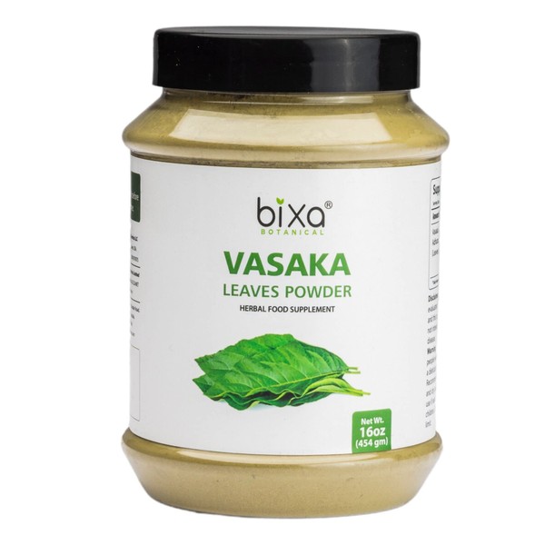 bixa BOTANICAL Vasaka Leaf Powder 1 Pound (16 Oz) (Adhatoda