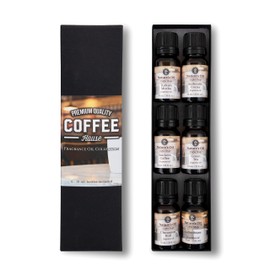 Nature's Oil Coffee House Premium Fragrance Oil, Set of 6
