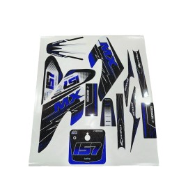 Razor MX500 MX650 graphics kit decals  THICK AND HIGH GLOSS .....SPARKLE FINISH