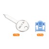 sourcing map 10pcs Port Blocker Locking RJ45 Port/Dust PC Blocker