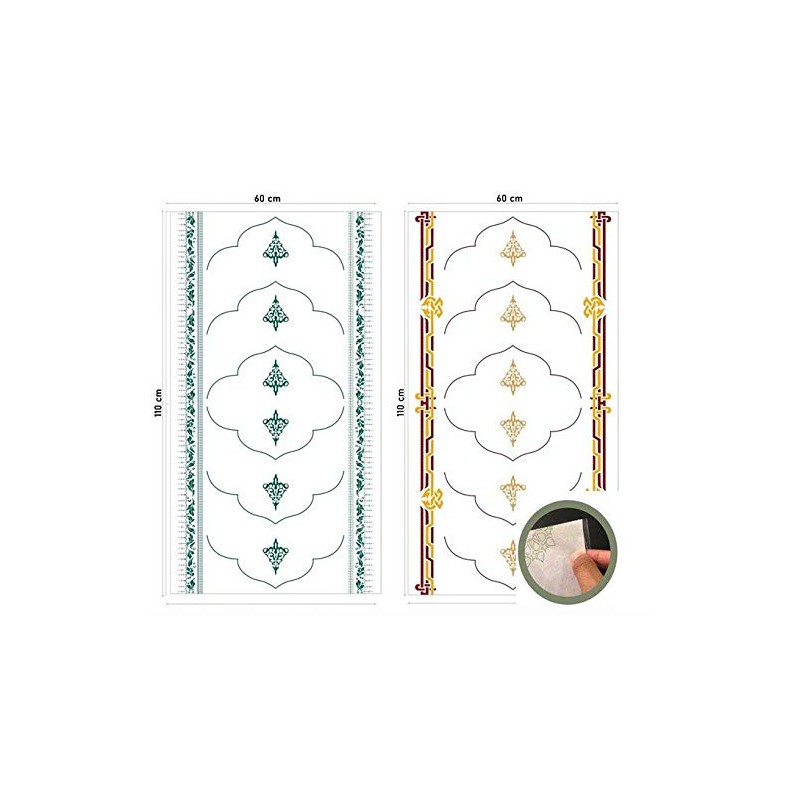 Disposable pocket Prayer Mat Rug personal and mosque use. Unit