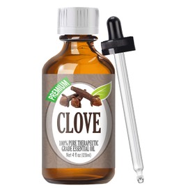 Healing Solutions Clove Essential Oil - 100% Pure Therapeutic Grade Clove Oil - 120ml