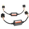 2pcs Car LED Headlight Decoder Radio Audio Anti Interference Error
