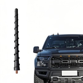 ANKI HAPPIGO 7 Inch Spiral Antenna Fit for Ford F150 F250 F350 2009-2025, Flexible Accessory Replacement for AM/FM Radio, Ford Truck Accessories, Short Stubby Antenna for F-Series Pickup