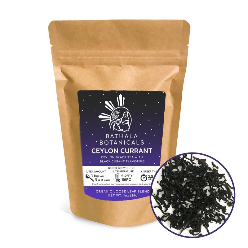 Flavorful Loose Leaf Black Tea Starter Kit Set Bathala Botanicals