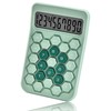 Valtiner Cute Calculators Desktop, 12 Digit Basic Calculator with Hexagonal
