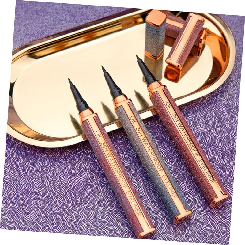 Ipetboom Waterproof Liquid Eyeliner Smooth Fast Dry Red Coral Orange