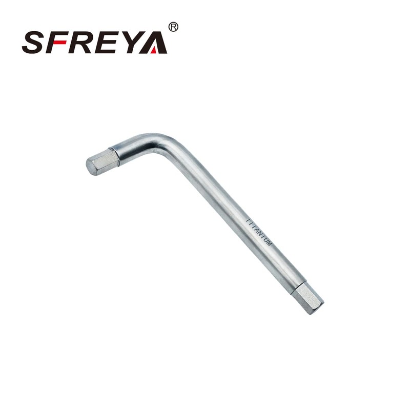 Titanium Alloy Hex Key Wrench Spanner, Non-Magnetic, High/Low Temp Stable,