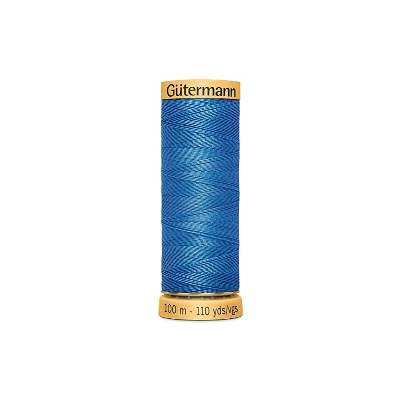 Gutermann Natural Cotton Thread 110 Yards-Sky Blue