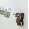 HangZ 40031 Canvas Flat Mount Sawtooth Picture Hooks, Antique Brass,