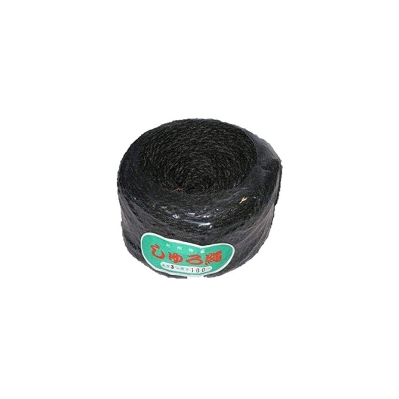 Joshua Roth Bonsai Twine, Palm Black - 328 Ft Coil